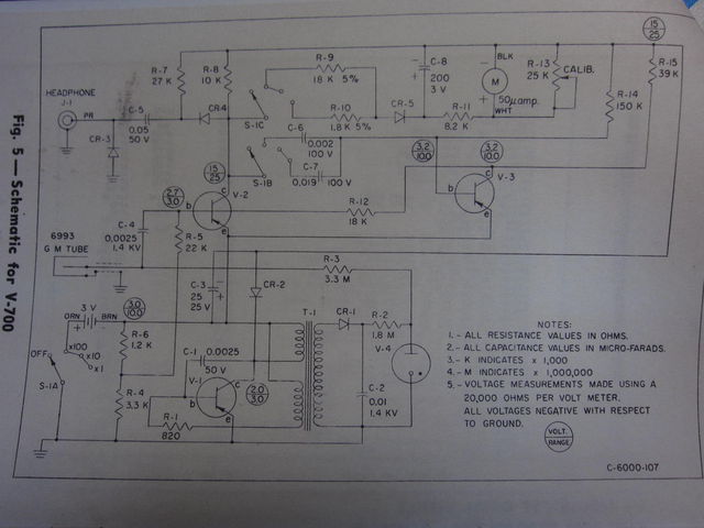 ガイガーカウンターCDV-700の取扱説明書と回路図_電子回路_電子工作