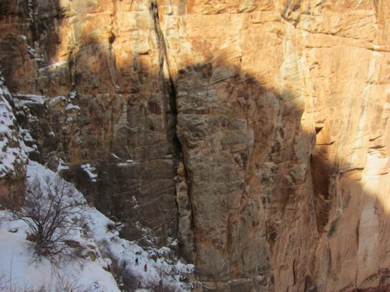 Grand CanyonグランドキャニオンBrightAngelTrailブライトエンジェルトレール地層の見れる崖