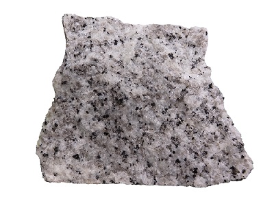 花崗岩-かこうがん-granite_火成岩の中でも深成岩に分類される花こう岩。石英、長石、黒雲母からなる等粒状組織がよく見える