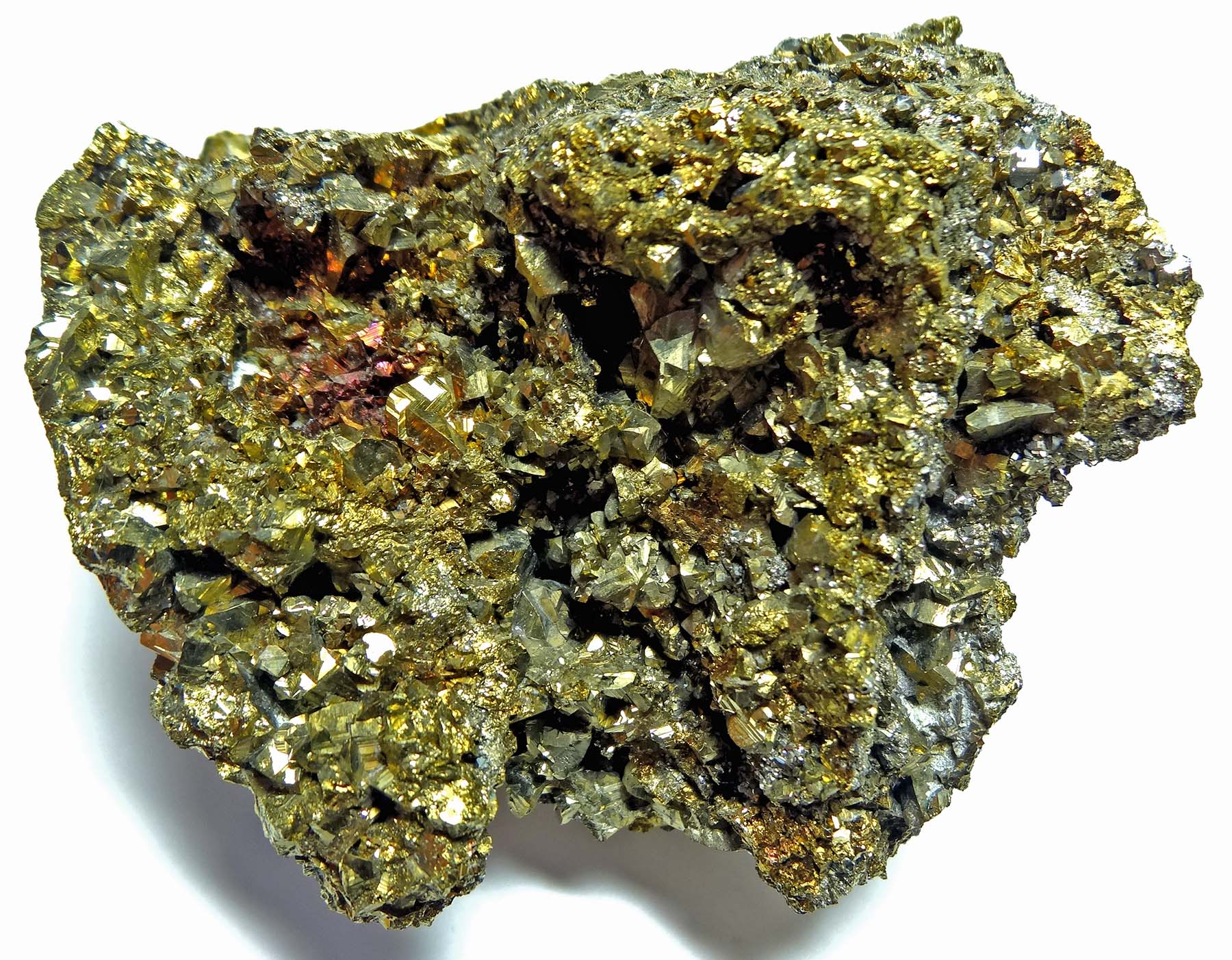 黄銅鉱(おうどうこう, chalcopyrite) - 岩石鉱物詳解図鑑planetscope